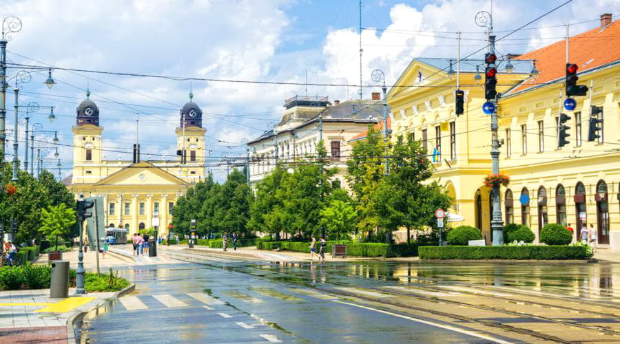 Wir bieten eine große Auswahl an Mietwagenoptionen in Debrecen